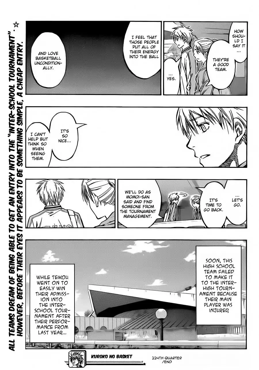 Kuroko no Basket Chapter 224 19